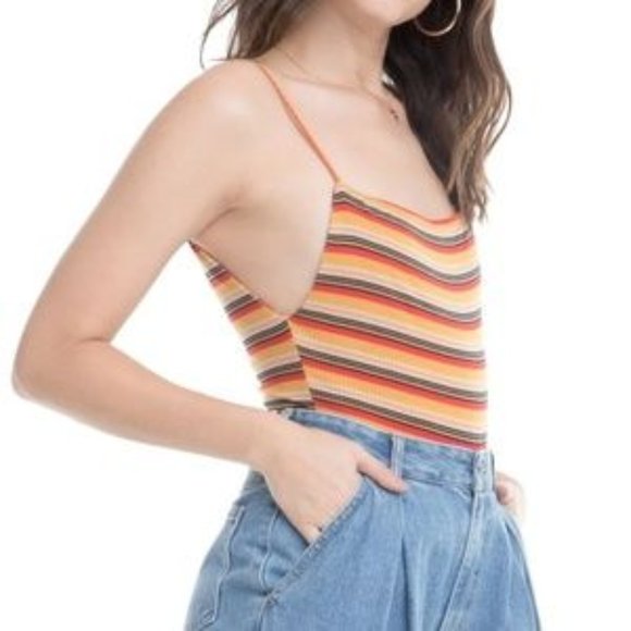 Striped One Piece - Picture 1 of 4